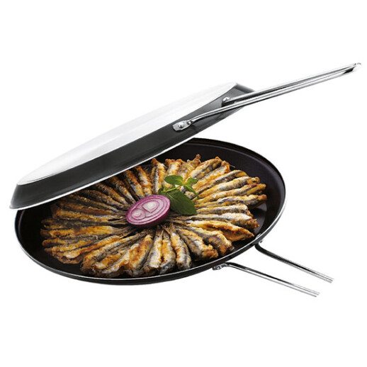 Doppelseitige Pfanne für perfekte Omeletts