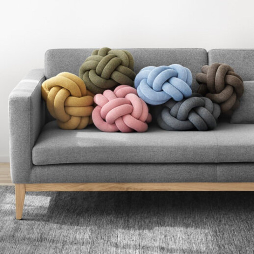 Knoten Kissen – Blickfang auf jedem Sofa
