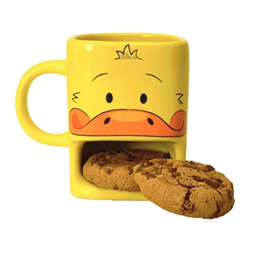 Tee- & Kaffeetasse mit Keksfach