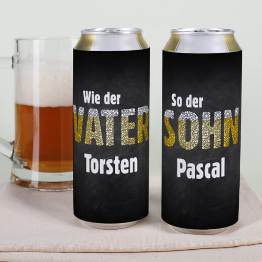 2 Bierdosen - Wie der Vater, so der Sohn