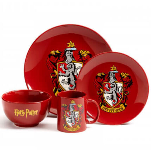 4 tlg. Gryffindor Geschirr-Set