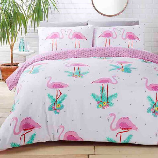 Flamingo Bettwäsche Set