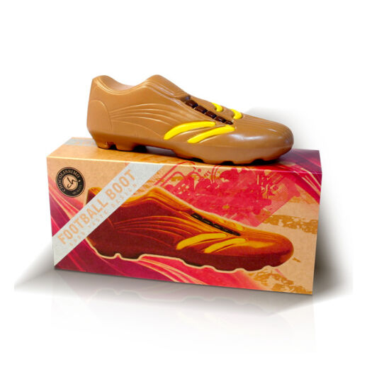 Fußballschuh aus Schokolade
