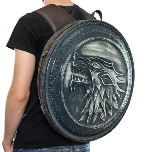 Game of Thrones Rucksack Haus Stark Schild