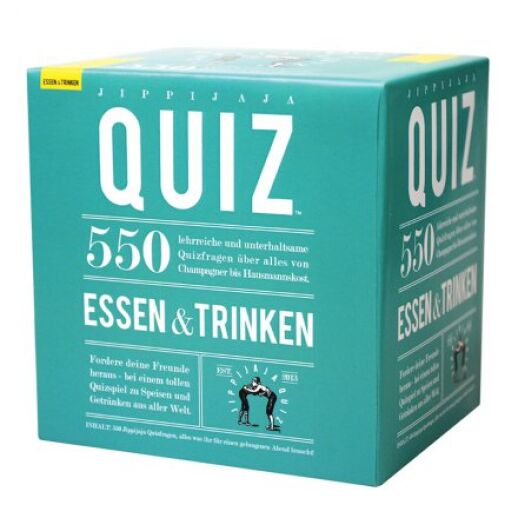 Gesellschaftsspiel Jippijaja Quiz Essen und Trinken