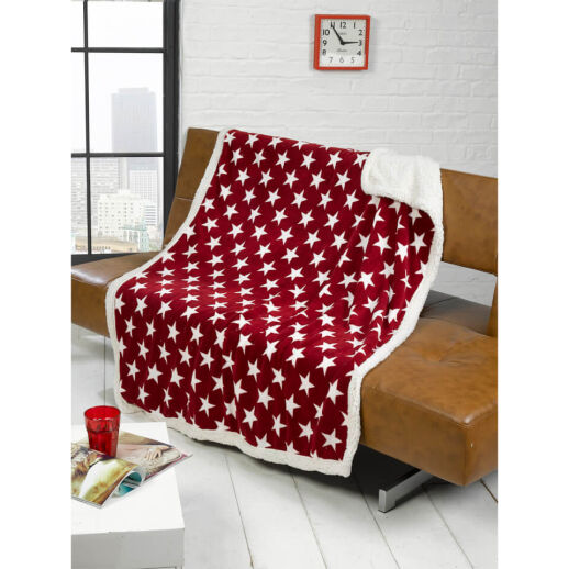 Rapport Stars Fleece Decke
