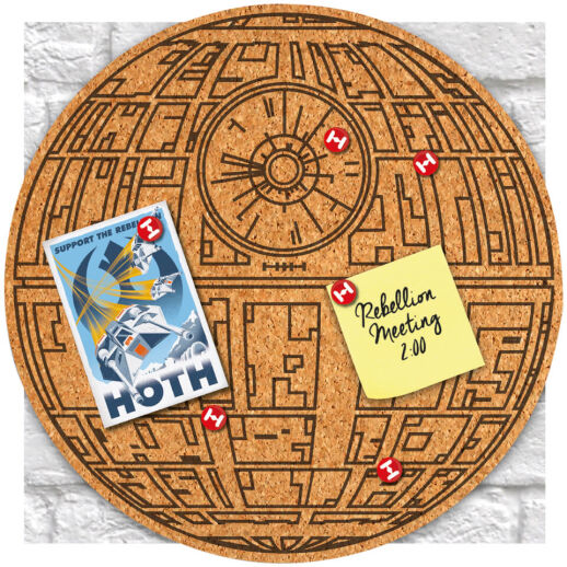 Star Wars Todesstern Korkbrett