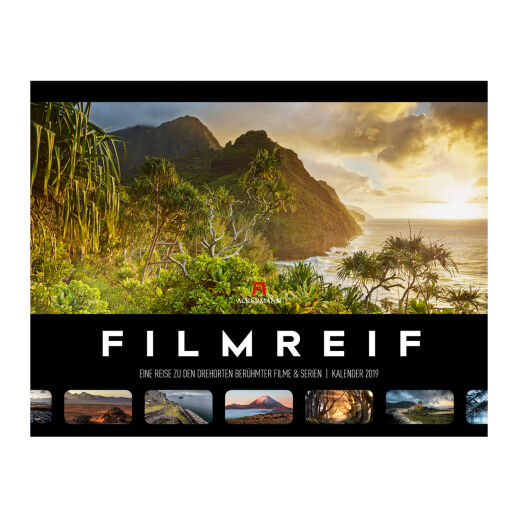 Wandkalender mit berühmten Filmschauplätzen