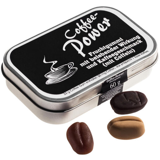 Coffee Power Fruchtgummis mit belebender Wirkung