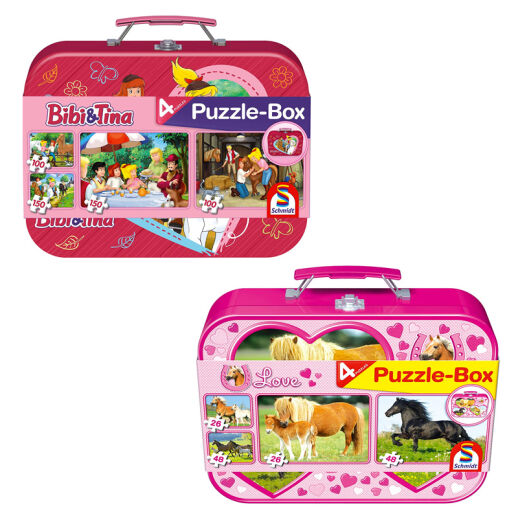 Schmidt Spiele Puzzle-Box - verschiedene Themen