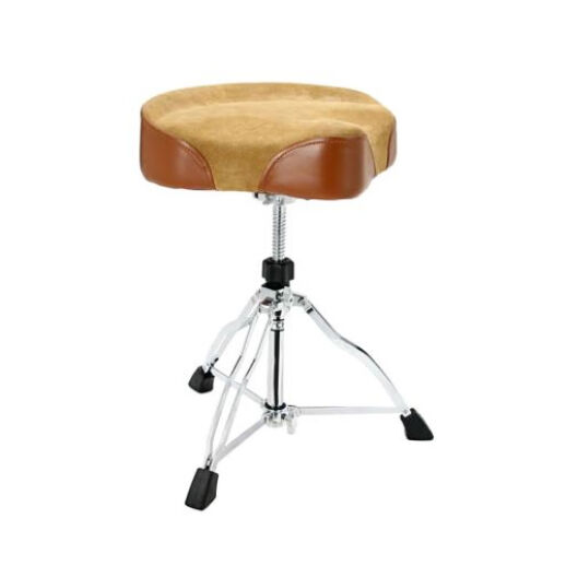TAMA Drumhocker mit braunem Leder