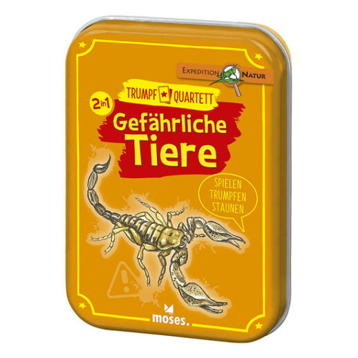 Expedition Natur Trumpf-Quartett: Gefährliche Tiere