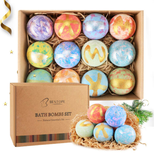 12 tlg. Badekugeln Geschenkset