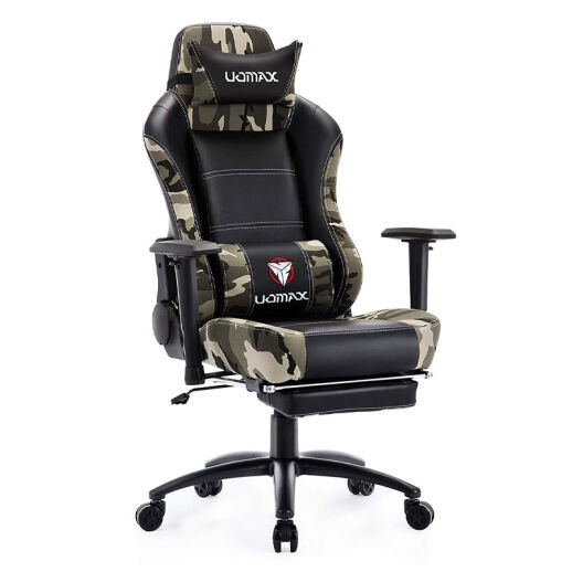 Ergonomischer Gaming Stuhl im Camouflage-Design