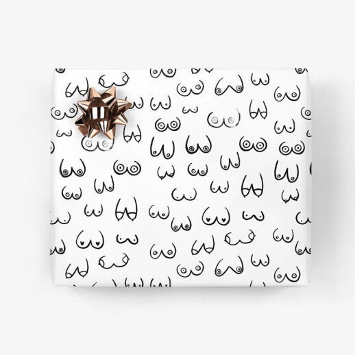 Lustiges Geschenkpapier 