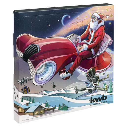 kwb Adventskalender mit Qualitäts-Werkzeugen