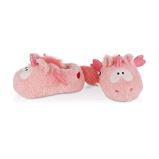 Nici Plüsch Einhorn Hausschuhe