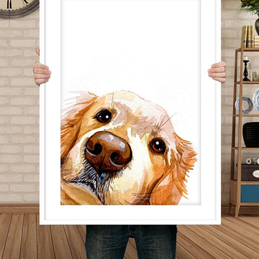 Individuelles Portrait von Deinem Hund