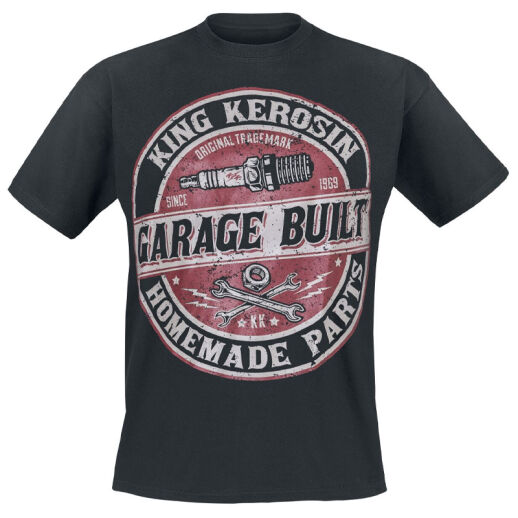 Garage Built T-Shirt von King Kerosin