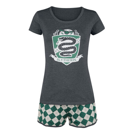 Slytherin Quidditch Schlafanzug für Mädels