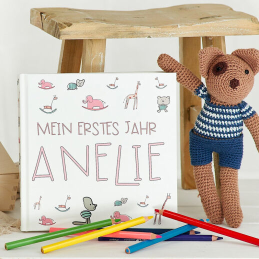 Personalisiertes Babytagebuch