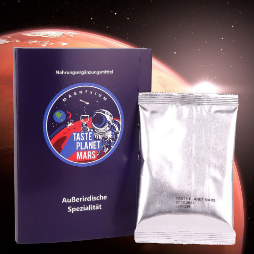 Mineralsalze des Planeten Mars - mit NASA-Daten entwickelt