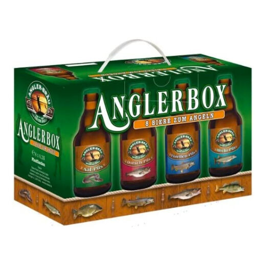 Angler Box Bier im 8er Geschenkkarton