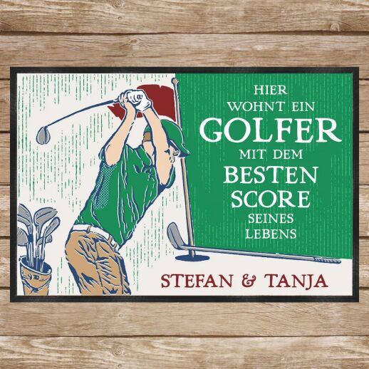 Personalisierte Türmatte 