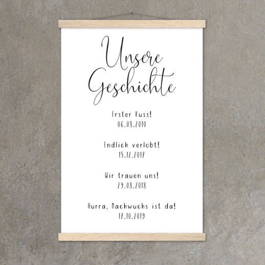 Personalisiertes Poster 