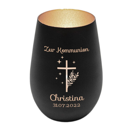 Personalisiertes Windlicht zur Kommunion