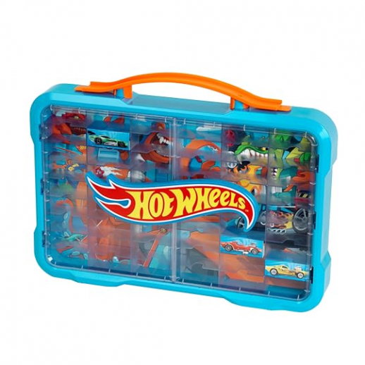Hot Wheels Sammelkoffer mit Platz für 54 Autos
