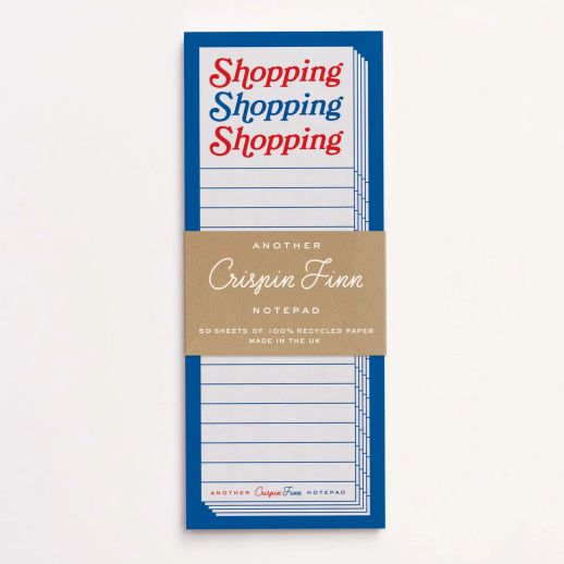 Shopping, Shopping, Shopping Notepad
