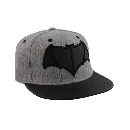 Snapback-Cap mit aufgesticktem Batman-Logo