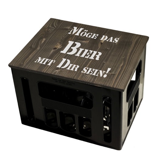 Sitzauflage für Bierkästen