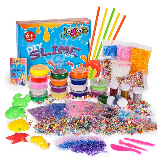 DIY Schleim Set mit 15 Farben und viel Zubehör