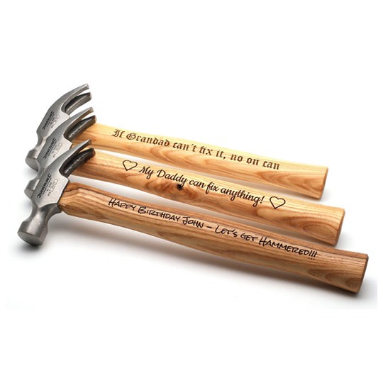 Hammer mit personalisierter Gravur