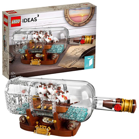 LEGO Ideas - Schiff in der Flasche