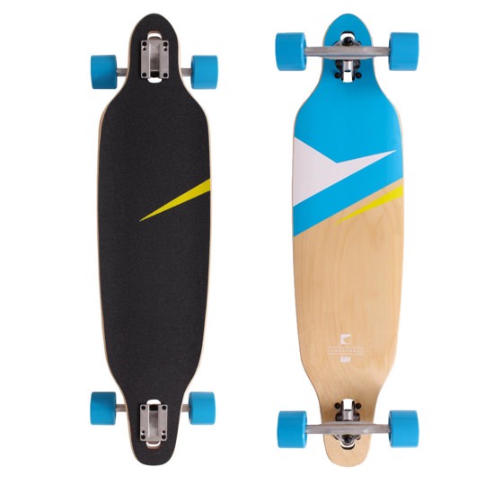 RAM Kinder Longboard mit coolem Print auf der Unterseite
