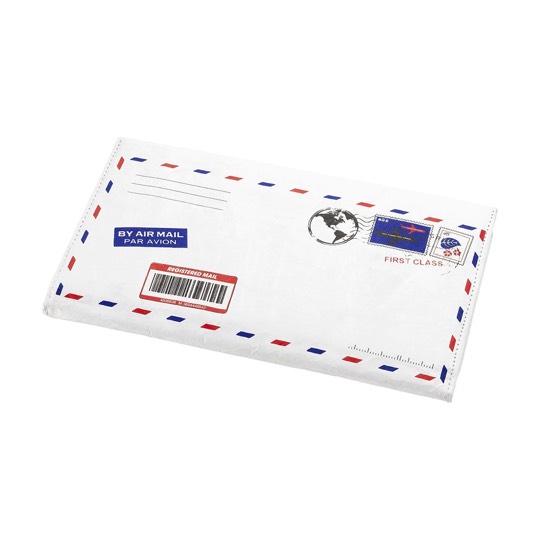 Reiseorganizer in Form eines Briefumschlages