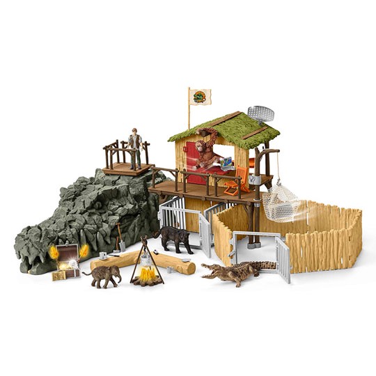 Schleich Dschungel Forschungsstation