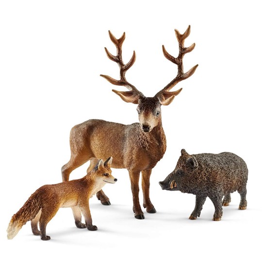 Schleich Tier-Mix Waldbewohner Europas