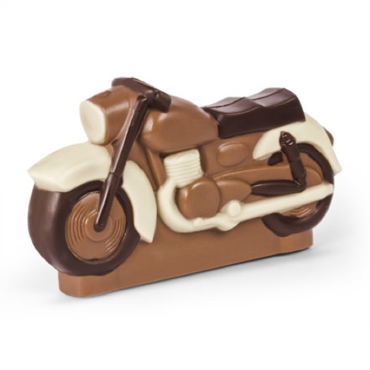 Schoko-Motorrad 