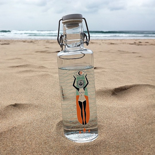 soulbottle - 0,6l Trinkflasche aus Glas