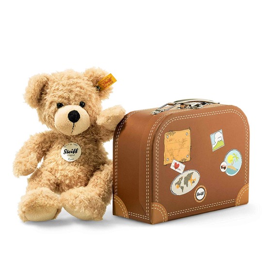 Steiff Teddybär Fynn mit Koffer
