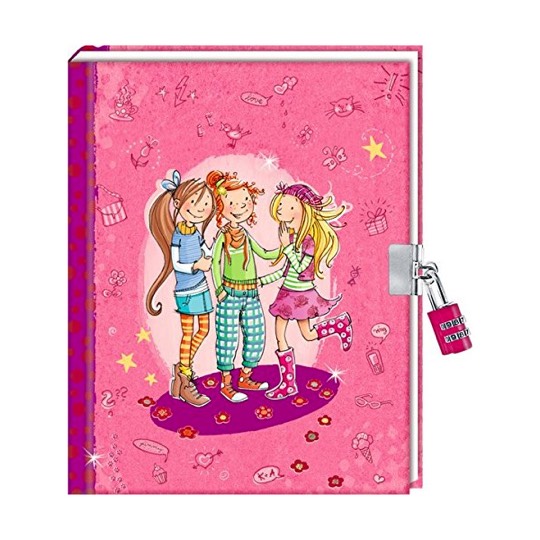 Tagebuch für Mädchen mit Schloss