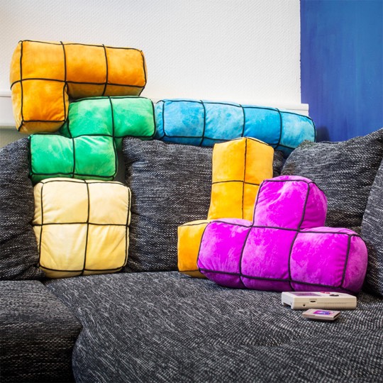 Tetris Arcade Blocks Kissen