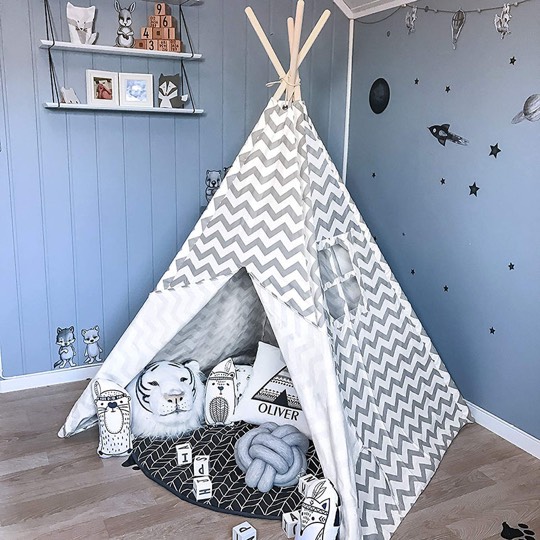 Tipi Spielzelt für Drinnen und Draußen