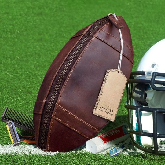 Retro American Football Kulturbeutel