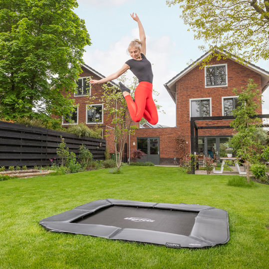 BERG FlatGround Trampolin für den Garten