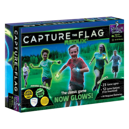 Leuchtendes Capture the Flag Spiel